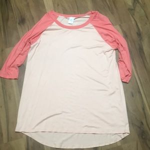 NWT - Monrovia Baseball Top - Large